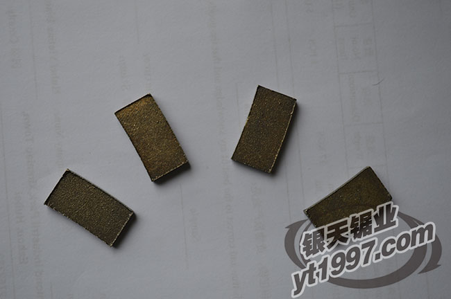 银天短齿金刚石小刀头